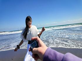 女よりも女らしい男の娘 おりょう 初めての温泉アナルFUCK　サンプル画像04